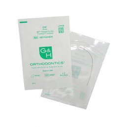 Дуга NiTi, сечение 0.16, верхняя челюсть (1шт) G&H Orthodontics