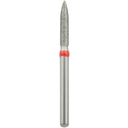 Бор алмазный 862-014F-FG (1шт) форма конус, мелкое зерно, NTI