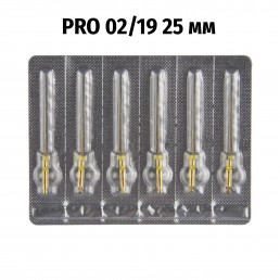 Файл SC PRO машинный 25мм 02/19 (6шт.) с памятью формы SOCO (СОХО)