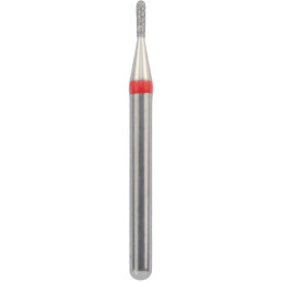 Бор алмазный 830-008F-FG (1шт) форма грушевидный, мелкое зерно, NTI
