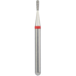 Бор алмазный 830-009F-FG (1шт) форма грушевидный, мелкое зерно, NTI
