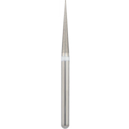 Бор алмазный 859-016UF-FG (1шт) форма конус остроконечный, мелкое зерно, NTI