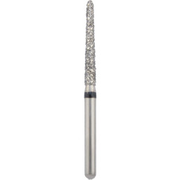 Бор алмазный 850L-014SC-FG  (1шт) форма конус длинный, крупное зерно, NTI