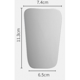 Зеркало окклюзионное №5 (113*74*65)(1 шт) для дентальной фотографии, двустороннее