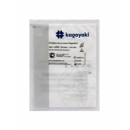 Юнипин 108 (100 шт.), Штифты беззольные, 0.8 мм, белые, Кагаяки (Kagayaki YuniPin)