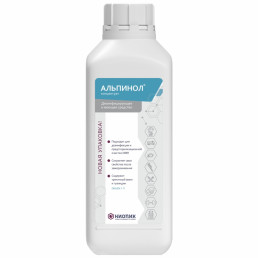 Альпинол (1л) Концентрат. Моюще-дезинфицирующее средство широкого применения НИОПИК