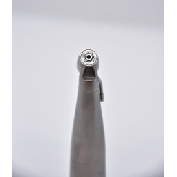 Наконечник угловой HELICA с 45-градусной головкой, 1:4.2 повышающий, кнопочный, без подсветки, 4-точечный спрей, 6-канальный