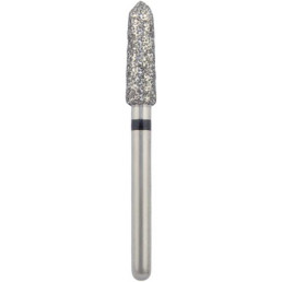 Бор алмазный 878K-023SC-FG (1шт) форма торпеда коническая, крупное зерно, NTI