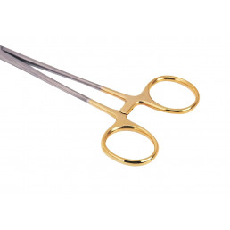 07-222 Иглодержатель хирургический изогнутый Crile Wood, 153 мм, карбид-вольфрамовые вставки (1шт) AGILE