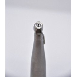 Наконечник угловой HELICA с 45-градусной головкой, 1:4.2 повышающий, кнопочный, без подсветки, 4-точечный спрей, 6-канальный