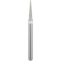 Бор алмазный 852-012UF-FG (1шт) форма конус, остроконечный, мелкое зерно, NTI