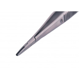 07-243 Иглодержатель микрохирургический прямой Castroviejo, 140 мм, карбид-вольфрамовые вставки (1шт) AGILE