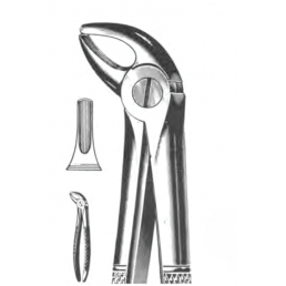 Щипцы для удаления зубов №4 нижние, резцы/клыки, AGILE