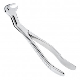12-186L Щипцы для удаления зубов нижние, моляры левые фуркационные