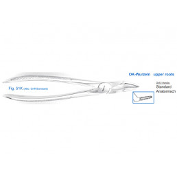 11-51K Щипцы для удаления зубов верхние, корневые Байонеты