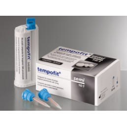 Темпофит семи A3 (10:1, 75г) Пластмасса для временных коронок и мостов ДЛИТЕЛЬНОГО НОШЕНИЯ, DETAX (Tempofit semi)