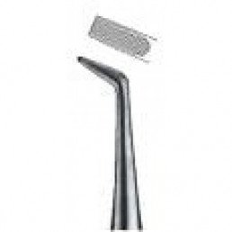 680/9 Элеватор Berten, изогнутый (4мм с желобком), AGILE