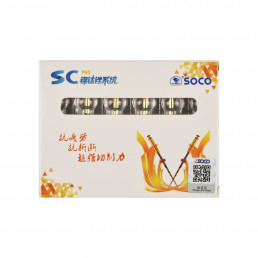 Файл SC PRO машинный 25мм 04/35 (6шт.) с памятью формы SOCO (СОХО)