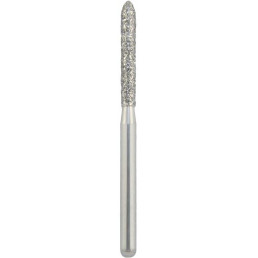 Бор алмазный 879-014M-FG (1шт) форма торпеда, среднее зерно, NTI