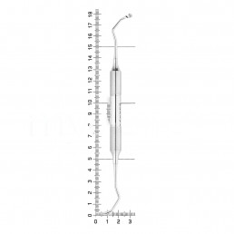 40-09 Распатор для синус-лифтинга K04, ручка DELUXE, ø 10 mm