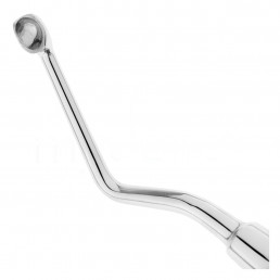 25-13 Ложка кюретажная Martin, круглая, 4,0 мм, изогнутая