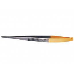 11-768 Иглодержатель микрохирургический прямой Castroviejo, 160 мм, карбид-вольфрамовые вставки (1шт) AGILE