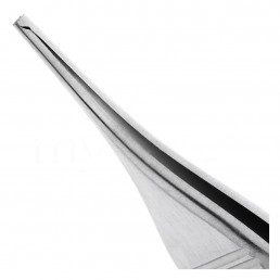 22-15A Пинцет микро хирургический ультратонкий Micro-Adson, 12,0 см