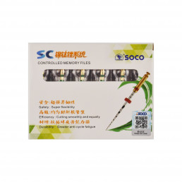 Файл SC машинный 25мм 04/35 (6шт) с памятью формы SOCO (СОХО)