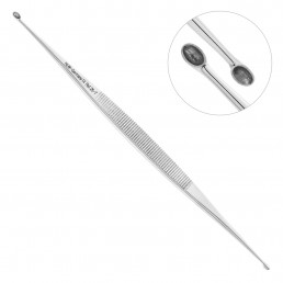 25-7 Ложка кюретажная Williger, овальная, 2,0-2,5, прямая