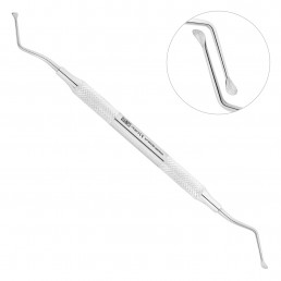 KA 654/86 Ложка кюретажная Lukas, изогнутая, NOPA