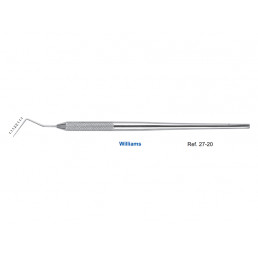 27-20 Зонд периодонтальный односторонний Williams, 1-1-1-2-2-1-1-1