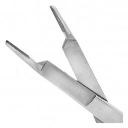 20-32 Иглодержатель хирургический прямой Mathieu-Olsen TC, 170 мм, карбид-вольфрамовые вставки