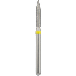 Бор алмазный 862-014SF-FG (1шт) форма конус, мелкое зерно, NTI