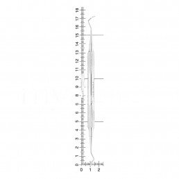 26-14 Скейлер парадонтологический McCall, форма 13S/14S, ø 8 мм