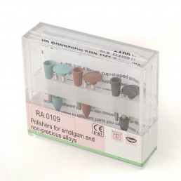 №0109 RA полир. набор для  композитов, амальгамы (упак.9шт)