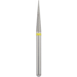 Бор алмазный 859-018SF-FG (1шт) форма конус остроконечный, мелкое зерно, NTI
