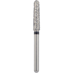 Бор алмазный 856L-020SC-FG (1шт) форма конус круглый длинный, мелкое зерно, NTI