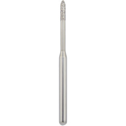 Бор алмазный 875-010M-FG (1шт) форма торпеда, среднее зерно, NTI