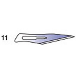 Лезвия для скальп стерильные №11 (уп/100шт) CERTUS