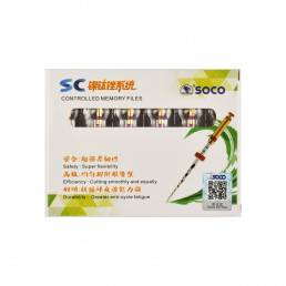 Файл SC машинный 25мм 04/10 (6шт) с памятью формы SOCO (СОХО)