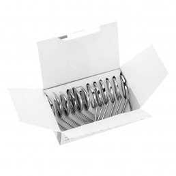 23-3 Зеркало стоматологическое, увеличивающее, №4, 22 мм, 12 штук в упаковке