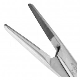 20-22A Иглодержатель хирургический прямой Mini-Head Lichtenberg TC, 170 мм, карбид-вольфрамовые вставки