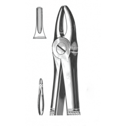 Щипцы для удаления зубов №2 верхние, резцы/клыки, AGILE