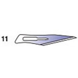 Лезвия для скальп стерильные №11 (уп/100шт) CERTUS