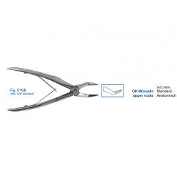 11-51SB Щипцы для удаления зубов детские верхние, корневые