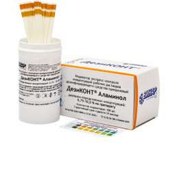 Дезиконт- АН (Аламинол) (100шт.) полоски проверки концентрации раствора, ВИНАР