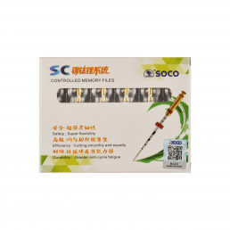 Файл SC машинный 25мм 04/45 (6шт) с памятью формы SOCO (СОХО)