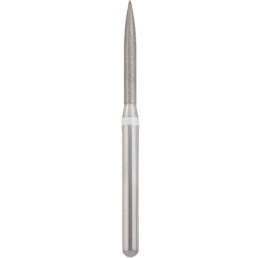 Бор алмазный 863-012UF-FG (1шт) форма конус, мелкое зерно, NTI