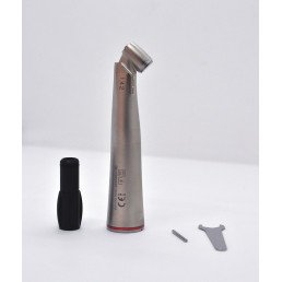 Наконечник угловой HELICA с 45-градусной головкой, 1:4.2 повышающий, кнопочный, без подсветки, 4-точечный спрей, 6-канальный