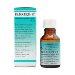 Валосердин, капли для приема внутрь (25 мл) МОСКОВСКАЯ ФФ